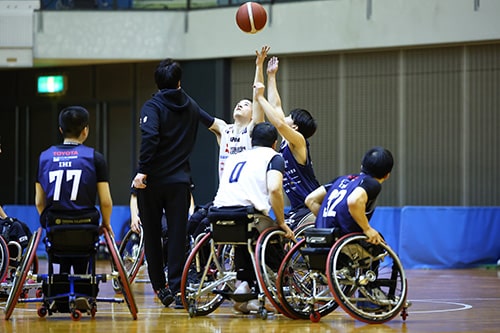 画像：車いすバスケットボール男子の画像1