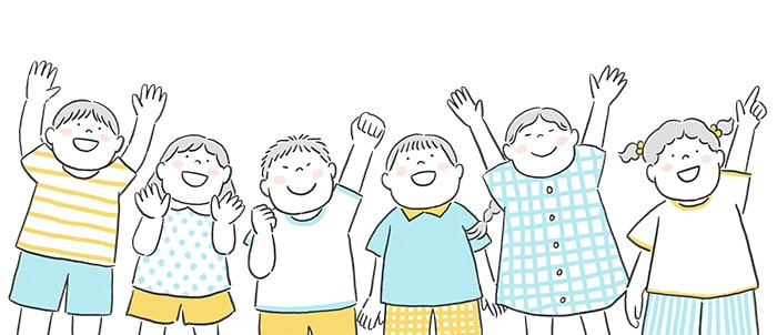 イラスト：一人ひとりに合った学びの場