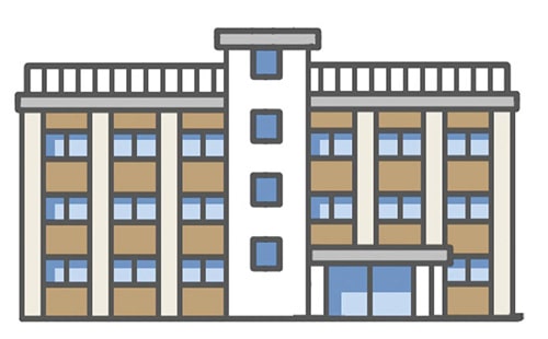 イラスト：市立学校
