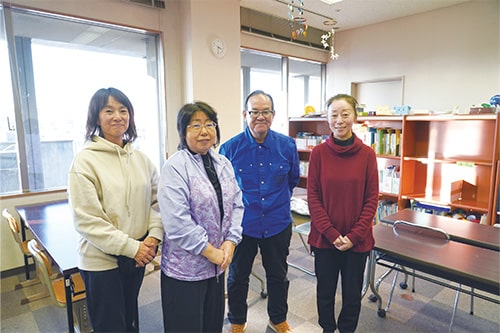 画像：元教員やライフカウンセラー経験者など