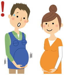 妊婦体験の画像
