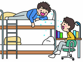 [4]狭い空間での共同生活の画像