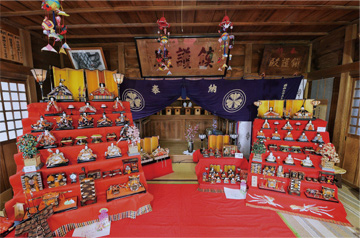 安房神社の様子の画像