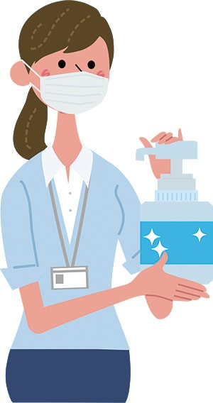 みなさんが安心して投票できるよう、新型コロナウイルス感染症の感染防止対策を実施しますの画像