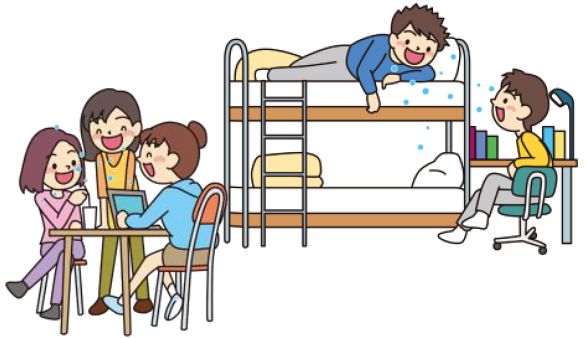 場面[4] 狭い空間での共同生活の画像