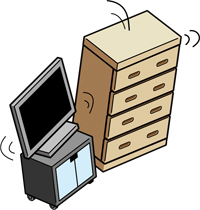 自宅の安全確認の画像