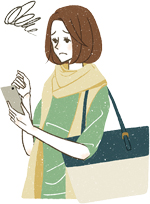 家族、知人の連絡手段の画像