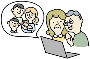 社会参加の画像