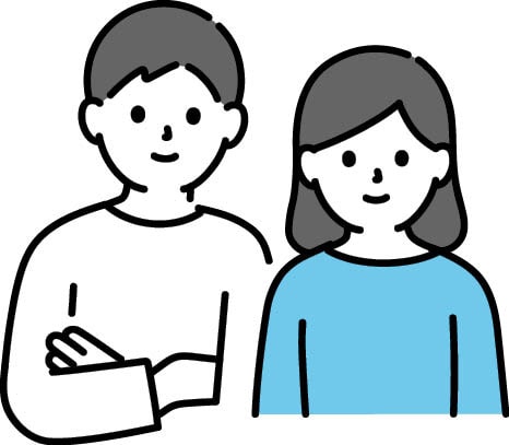 イラスト：夫婦