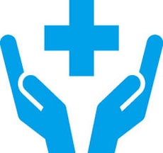 イラスト：健康に取り組む