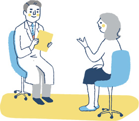 早期発見のためのがん検診をの画像