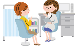 早期発見のための口腔（こうくう）がん検診の画像