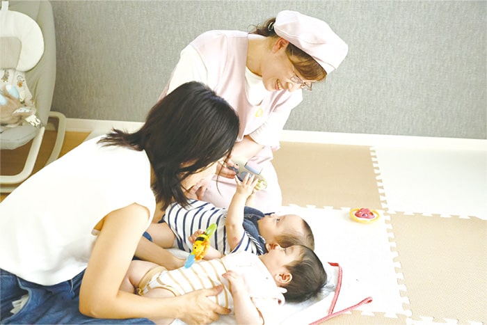 画像：産後訪問支援