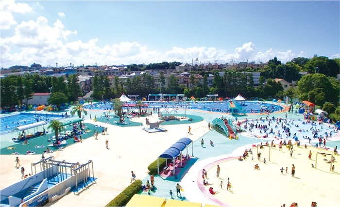 画像：現在の市民プール