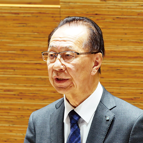 顔画像：勝山 浩司前教育長