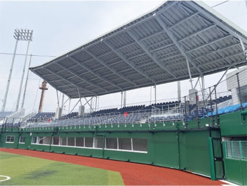 画像：快適な観戦環境