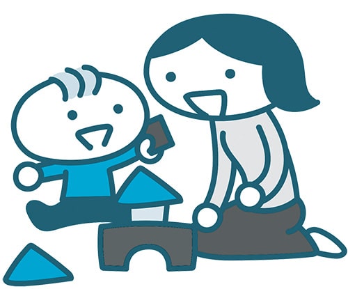 イラスト：保育士資格保有者