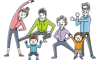 運動不足の解消と気分転換のために自宅でできる運動をしてみましょうの画像