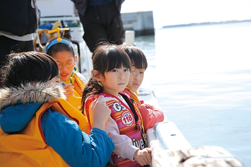 画像：子供のインタビュー