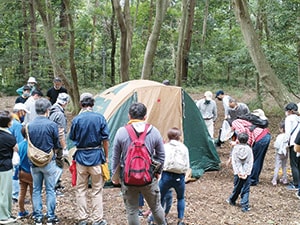 画像：ファミリーデイキャンプ
