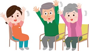 65歳以上の方のためのスポーツカフェの画像