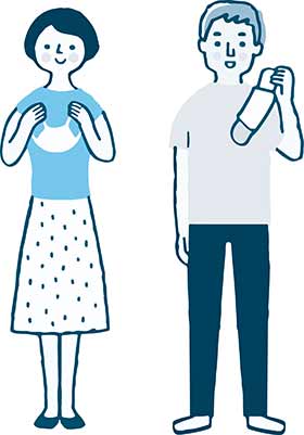 マスクの着脱を適宜しましょうの画像