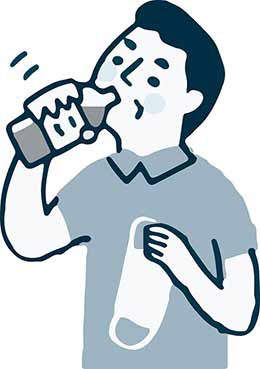 水分を給しましょうの画像