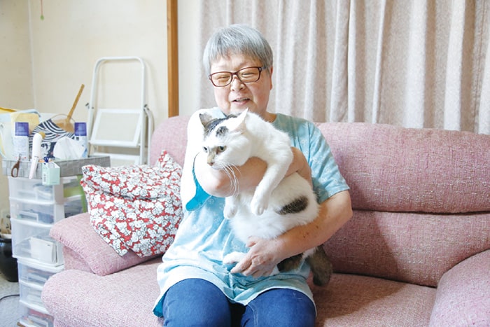 画像：保護猫を迎え、人生がより豊かに