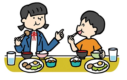 イラスト：成長期の子どもたちのために