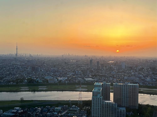 画像：ダイヤモンド富士