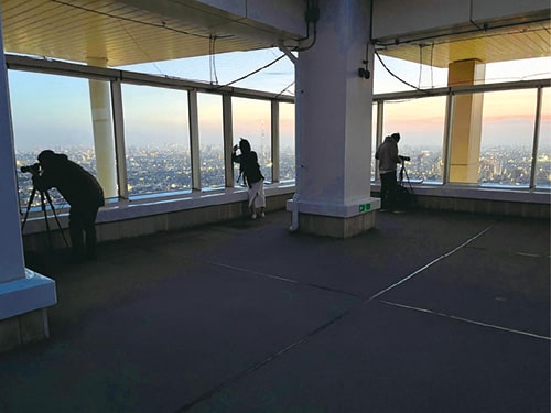 画像：フォトグラフィイブニングの様子