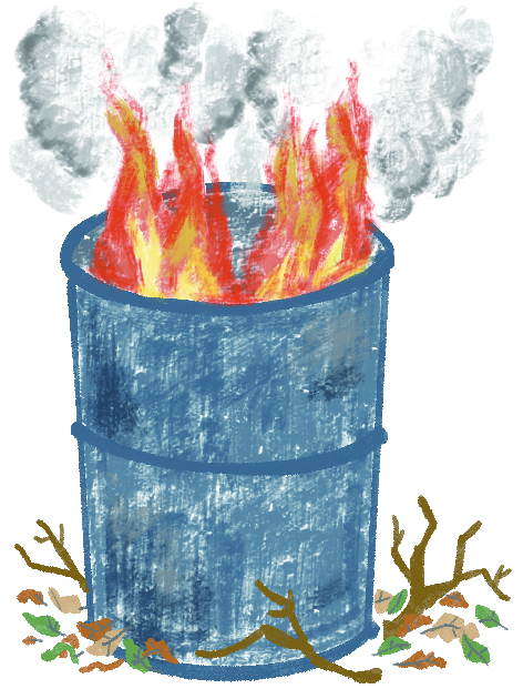 STOPごみの焼却の画像