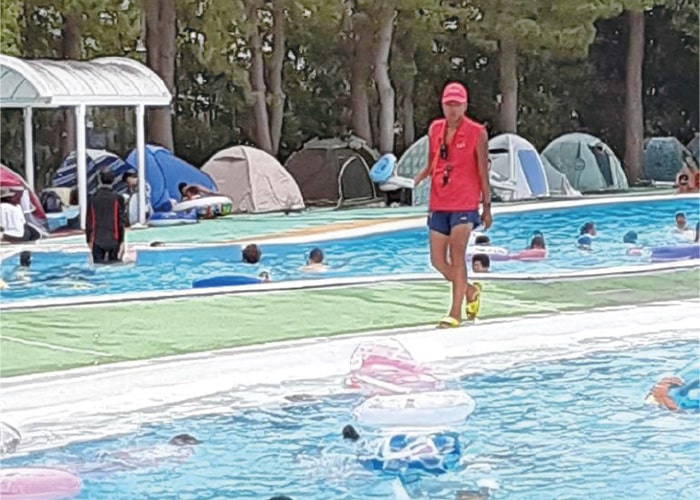 画像：市民プール監視員募集