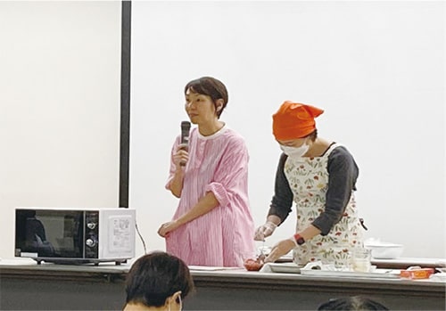 画像：食育講演会