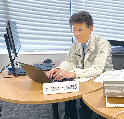 画像：高浜カーボンニュートラル推進課長