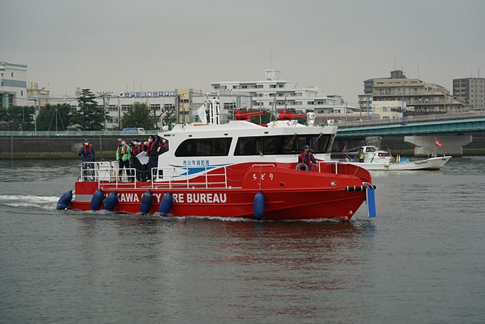 画像：乗船体験