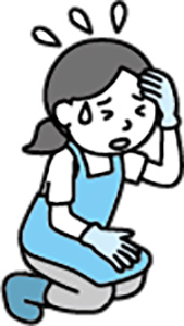 イラスト：軽い症状