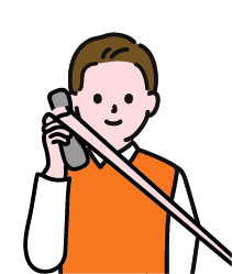 電話で予約の画像