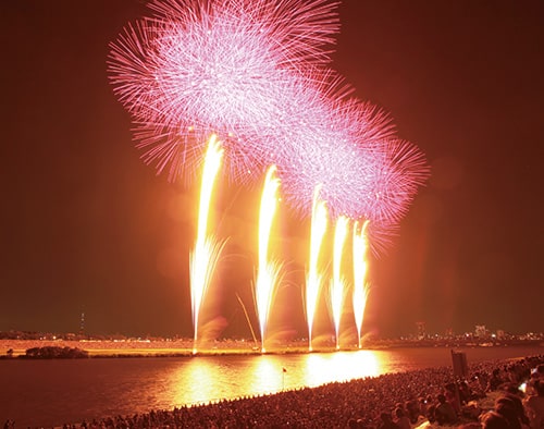 画像：市川会場から撮影