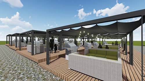 画像：バーベキュー広場イメージ