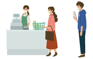 買い物の画像