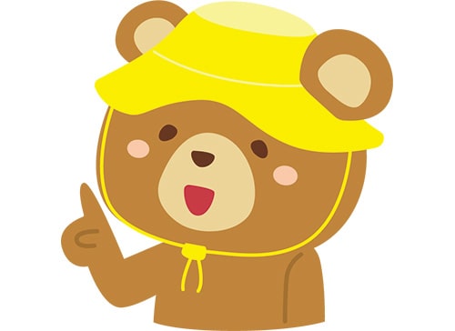 イラスト：体に熱をためないよう気をつけよう