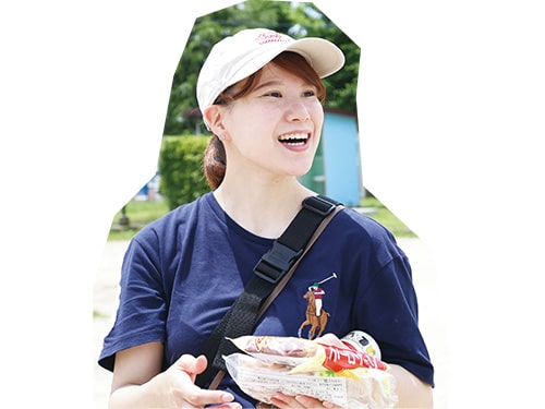 画像：歩いて来られて便利です