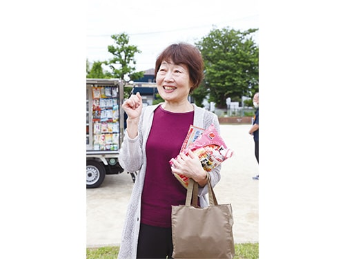 画像：ちょっとした買い物がしやすいです