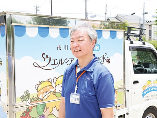 画像：ウエルシア薬局 澤田さん