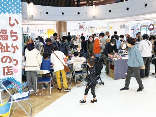 画像：手作り体験ができるワークショップ