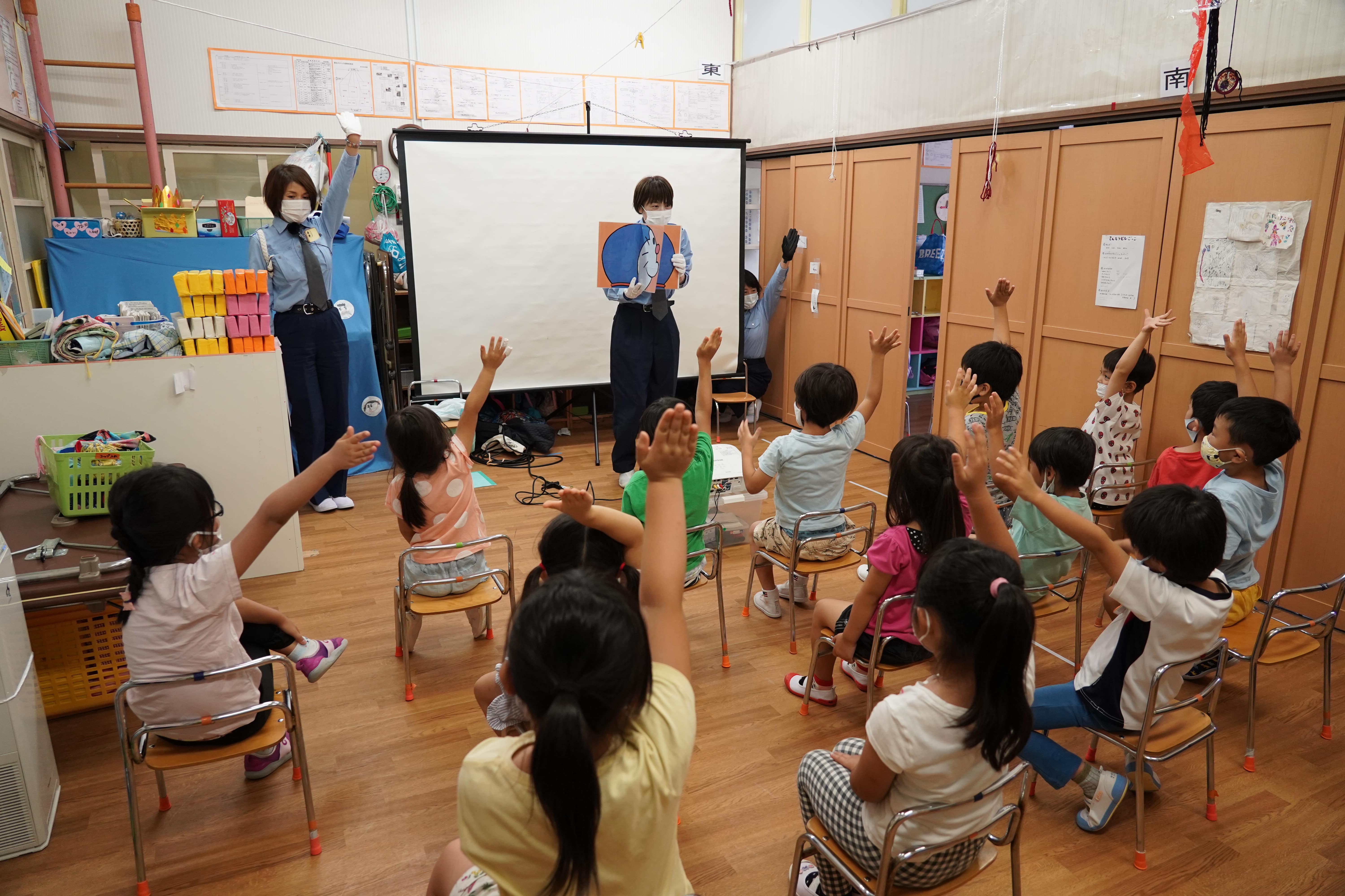 交通安全教室の画像