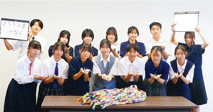 画像：中学生を広島に派遣します