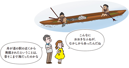 日本最古の丸木舟の画像1