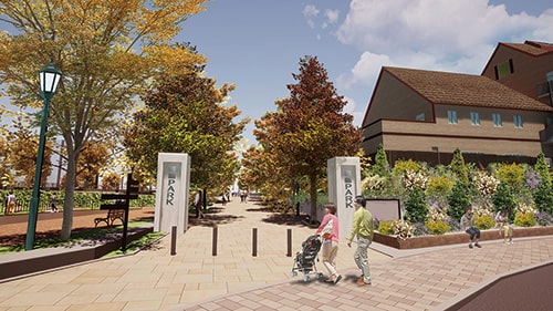 メインゲート（イメージ）の画像